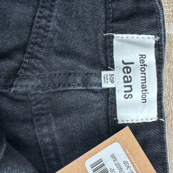 Reformation Petites Cynthia High Rise Straight Jeans - Picture 7 of 7